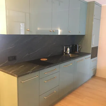 Lazurowy Apartament Łeba Esterno foto