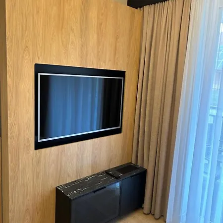 Lazurowy Apartament Łeba Esterno foto