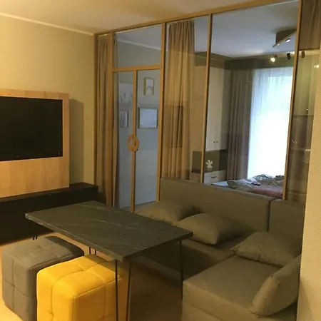 Lazurowy Apartament Łeba Esterno foto