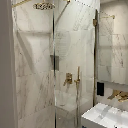 Lazurowy Apartament Łeba Esterno foto